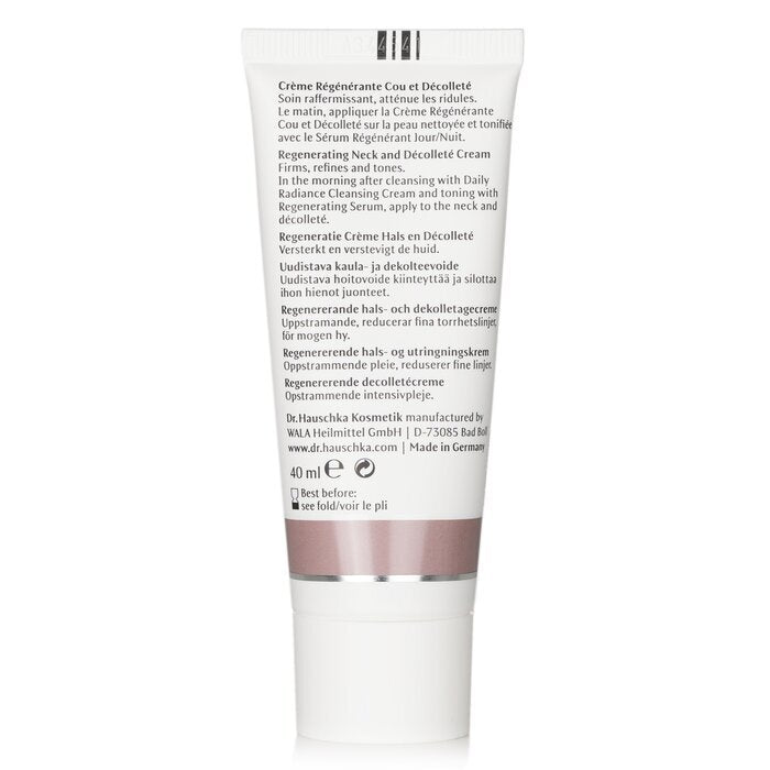 Dr. Hauschka Regenerating Neck And Decollete Cream 40ml