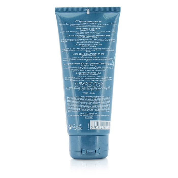 Thalgo Cold Cream Marine 24H Hydrating Body Milk - For Dry, Sensitive Skin 200ml