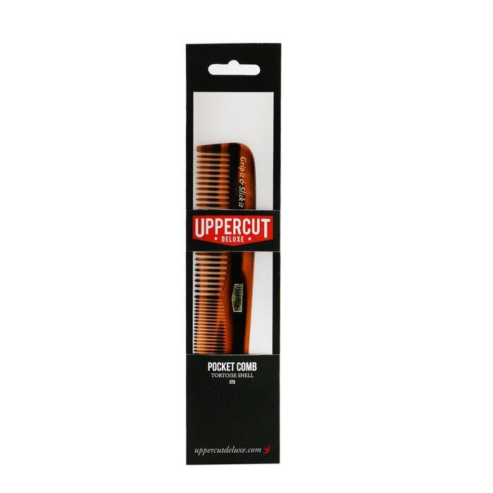 Uppercut Deluxe CT5 Pocket Comb - Tortoise Shell Brown 1pc