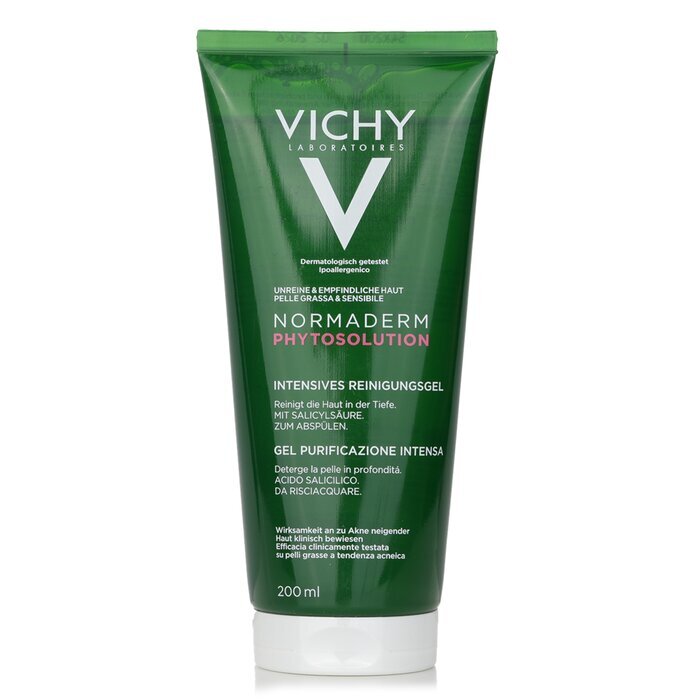 Vichy Normaderm Phytosolution Intensive Purifying Gel (For Oily, Blemish-Prone & Sensitive Skins) 200ml