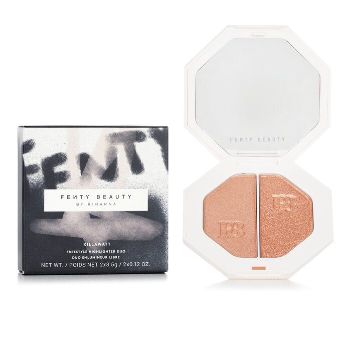 Fenty Beauty by Rihanna Killawatt Freestyle Highlighter Duo - Afternoon Snack / Mo' Hunny 2x3.5g