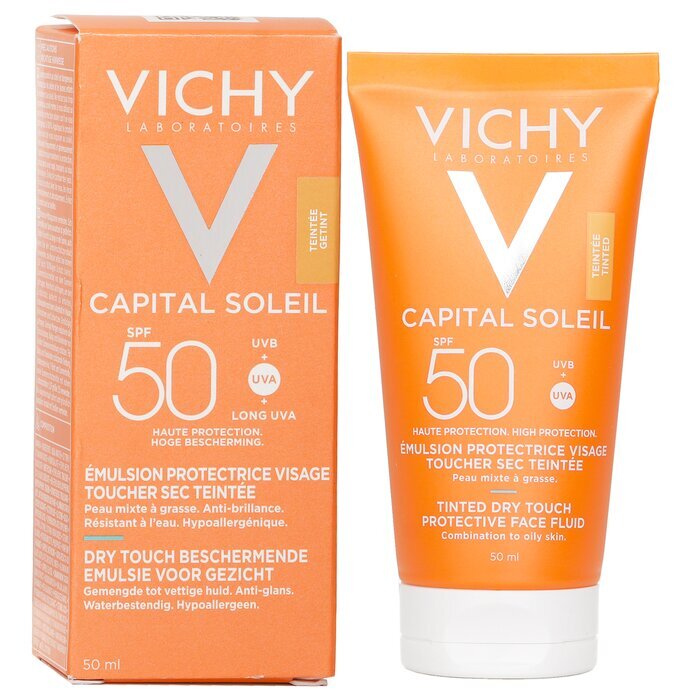 Vichy Capital Soleil Mattifying BB Tinted Face Fluid Dry Touch SPF 50 (Water Resistant) 50ml