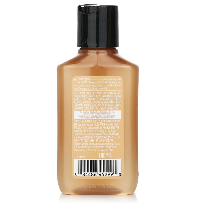 Redken All Soft Argan-6 Oil (For Dry, Brittle Hair) 111ml