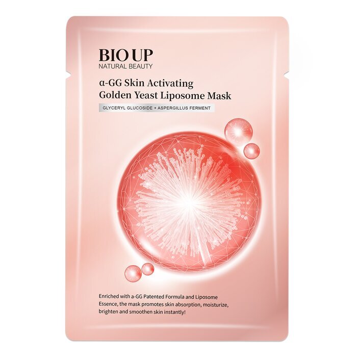 Natural Beauty BIO UP a-GG Skin Activating Golden Yeast Liposome Mask (Exp Date: 05/2026) 5 x 25ml