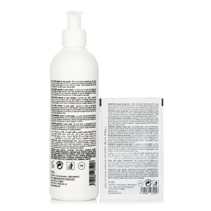 Alyssa Ashley Biolab Tiare & Almond Body Lotion + Shower Gel + Massager 3pcs