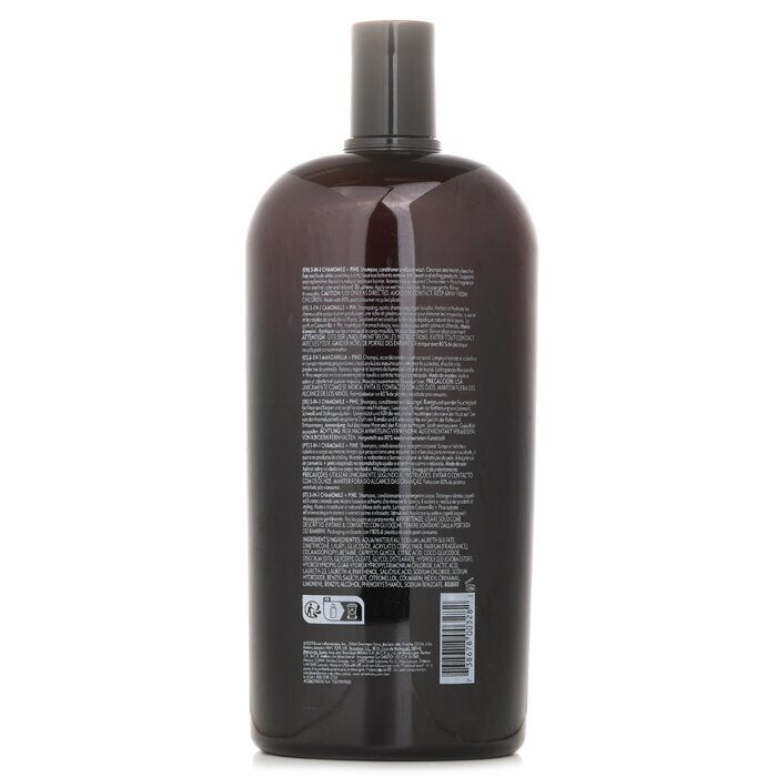 American Crew 3-in-1 Chamomile + Pine Shampoo, Conditioner And Body Wash 1000ml