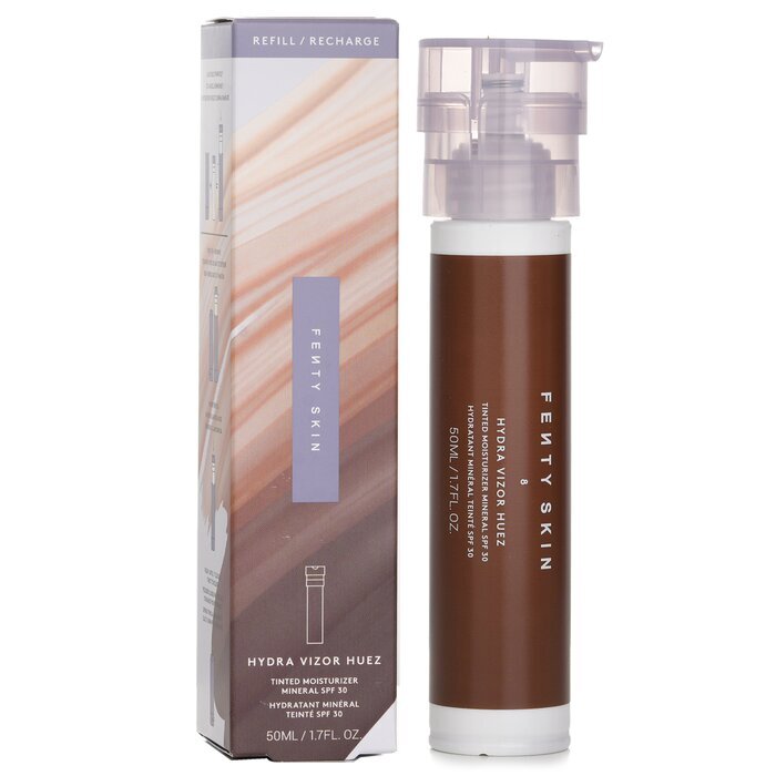 Fenty Beauty by Rihanna Hydra Vizor Huez Tinted Moisturizer Mineral SPF 30 Refill - Tint 8 50ml