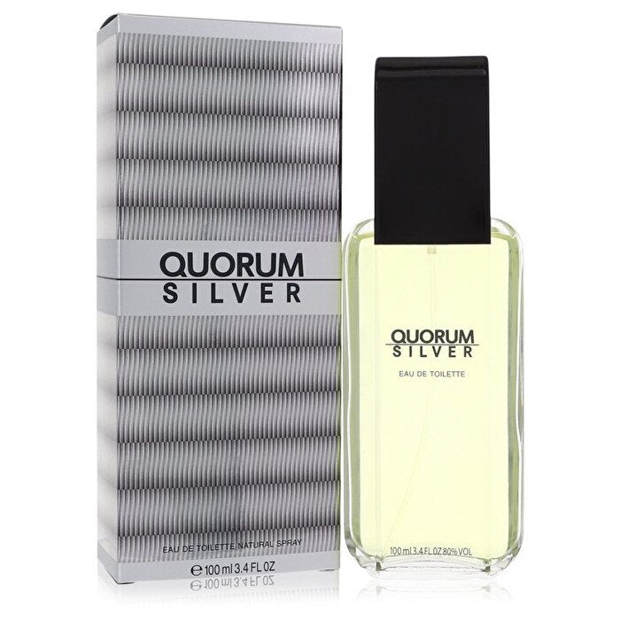 Puig Quorum Silver Eau De Toilette Spray 100ml/3.4oz