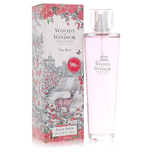 Woods of Windsor True Rose Eau De Toilette Spray 100ml/3.3oz