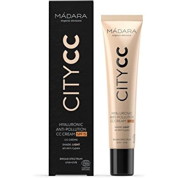 Madara Hyaluronic Anti-pollution Cc Cream Spf15 Light All Skin Types 40ml
