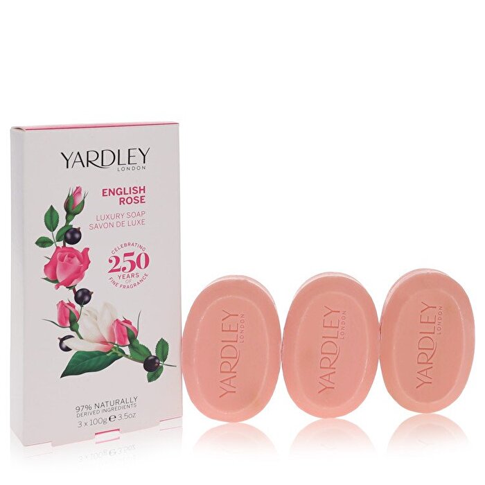 Yardley London English Rose Yardley Luxury Soap 3.5 oz 104ml/3.5oz