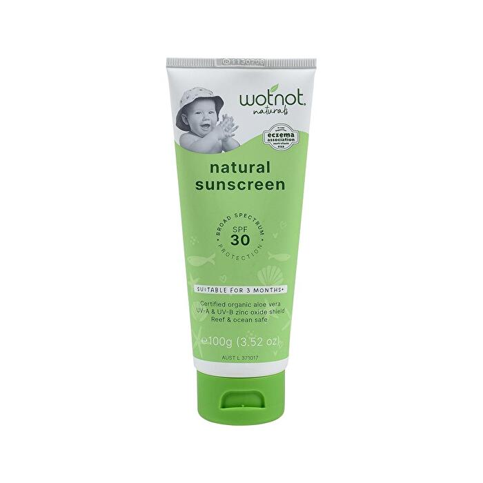 Wotnot Naturals Natural Sunscreen Spf 30 100g
