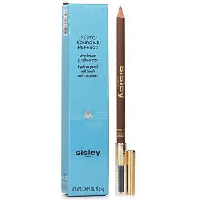 Sisley Phyto Sourcils Perfect Eyebrow Pencil (With Brush & Sharpener) - No. 02 Chatain 0.55g