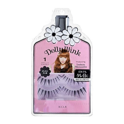 Dolly Wink Eyelash - 02 Sweet Girly - 2 pairs