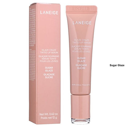 Laneige Glaze Craze Tinted Lip Serum -  Peach Glaze 12g