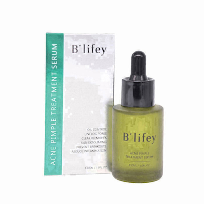 B'lifey Swiss Acne Pimple Treatment Serum (Oil Control, Anti-Acne, Pore Minimizing, Exfoliants) (e30ml) BL003 Fixed Size