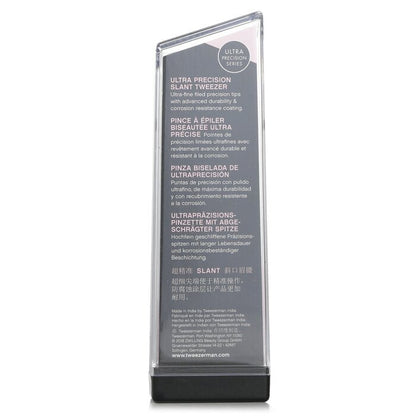 Tweezerman Slant Tweezer Ultra Precision (Tin Coated) (Studio Collection)