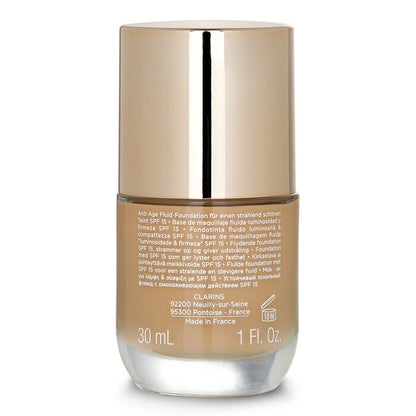 Clarins Everlasting Youth Fluid Illuminating & Firming Foundation SPF 15 -  110 Honey 30ml