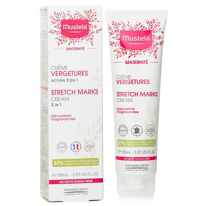 Mustela Maternite 3 In 1 Stretch Marks Cream (Fragrance-Free) 150ml