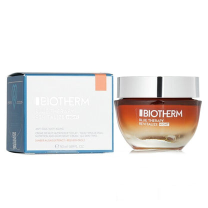 Biotherm Blue Therapy Amber Algae Revitalize Intensely Revitalizing Night Cream 50ml