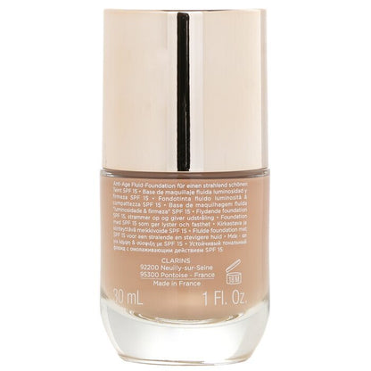 Clarins Everlasting Youth Fluid Illuminating & Firming Foundation SPF 15 -  109 Wheat 30ml