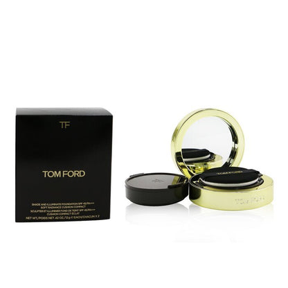 Tom Ford Shade And Illuminate Foundation Soft Radiance Cushion Compact SPF 45 With Extra Refill - #1.1 Warm Sand 2x12g