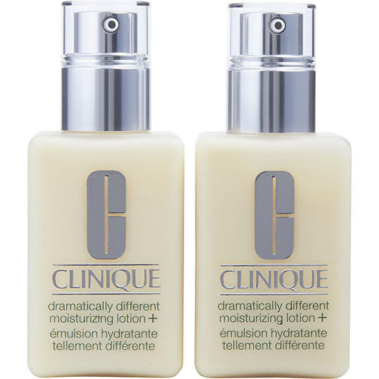 Clinique Dramatically Different Moisturizing Lotion+ (For Dry Combination Skin) 2x125ml