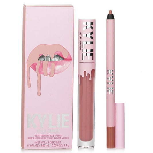 Kylie By Kylie Jenner Velvet Lip Kit: Liquid Lipstick 3ml + Lip Liner 1.1g -  700 Bare 2pcs