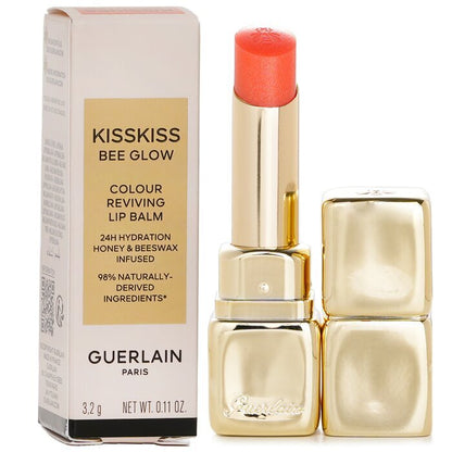 Guerlain KissKiss Bee Glow Lip Balm - 389 Pearly Peach 3.2g