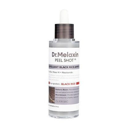 Dr. Melaxin Peel Shot Exfoliant Black Rice Ampoule 80ml