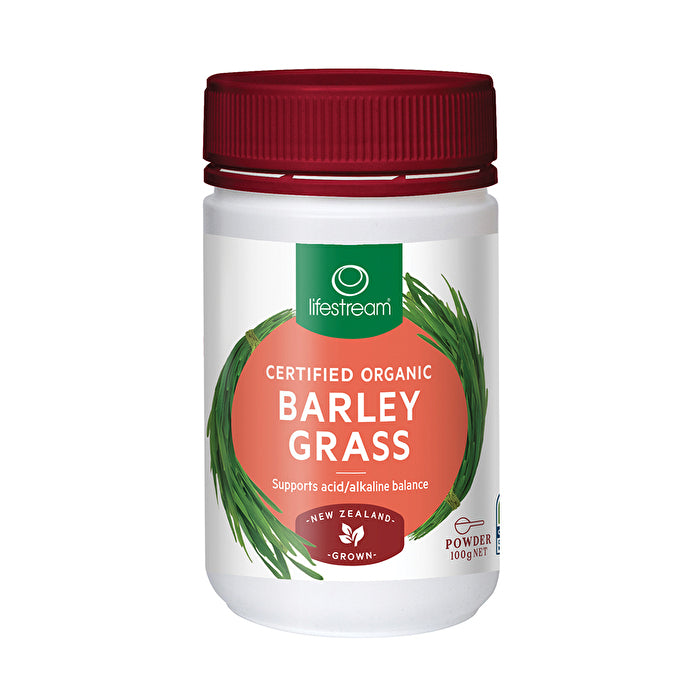 Lifestream Barley Grass Certified Organic Powder 100g