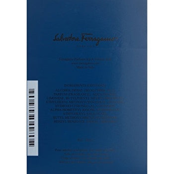 Salvatore Ferragamo Acqua Essenziale Blu Eau de Toilette Spray for Men 1.7oz Cedar Lavender Lemon