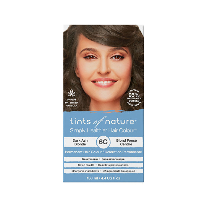 Tints Of Nature Permanent Hair Colour 6c (dark Ash Blonde)
