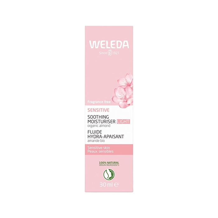 Weleda Soothing Moisturiser Light Sensitive Fragrance Free 30ml